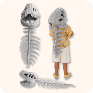 Dinosaur Skeleton Plush Child Version
